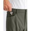 imageCRZ YOGA Mens All Day Comfy Golf Pants with 5Pocket 28quot30quot32quot34quot Quick Dry Lightweight Casual Work Stretch TrousersLight Army Green