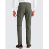 imageCRZ YOGA Mens All Day Comfy Golf Pants with 5Pocket 28quot30quot32quot34quot Quick Dry Lightweight Casual Work Stretch TrousersLight Army Green