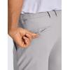 imageCRZ YOGA Mens All Day Comfy Golf Shorts  7quot9quot Stretch Lightweight Flat Front for Casual Work with PocketsGull Gray