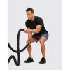imageCRZ YOGA Mens Lightweight Athletic TShirts Moisture Wicking Running Workout Shirt Short Sleeve Gym TopsBlack
