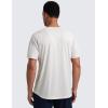 imageCRZ YOGA Mens Lightweight Athletic TShirts Moisture Wicking Running Workout Shirt Short Sleeve Gym TopsMilky White