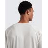 imageCRZ YOGA Mens Lightweight Athletic TShirts Moisture Wicking Running Workout Shirt Short Sleeve Gym TopsMilky White