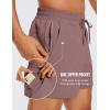 imageCRZ YOGA Mens Linerless Workout Shorts  5 Lightweight Quick Dry for Running Sports Athletic Gym with PocketsMauve
