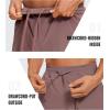 imageCRZ YOGA Mens Linerless Workout Shorts  5 Lightweight Quick Dry for Running Sports Athletic Gym with PocketsMauve