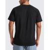 imageCRZ YOGA Mens Short Sleeve Mesh Workout Shirts Lightweight Breathable Running Athletic Training TShirt TopsBlack