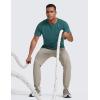 imageCRZ YOGA Mens Short Sleeve Mesh Workout Shirts Lightweight Breathable Running Athletic Training TShirt TopsForest Green