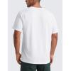 imageCRZ YOGA Mens Short Sleeve Mesh Workout Shirts Lightweight Breathable Running Athletic Training TShirt TopsWhite