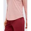 imageCRZ YOGA Pima Cotton Workout Long Sleeve Shirts for Women Athletic Crewneck Yoga Casual Tops Plain TShirtCinnamon Ash