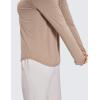 imageCRZ YOGA Pima Cotton Workout Long Sleeve Shirts for Women Athletic Crewneck Yoga Casual Tops Plain TShirtMortar Color