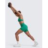 imageCRZ YOGA Secretsculpt Womens Butterlift High Waist Scrunch Butt Biker Shorts 4 Inches  No Front Seam Workout Gym BootyCascadia Green
