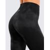 imageCRZ YOGA Super High Waisted Butterluxe Yoga Pants 25 Inches  Buttery Soft Workout Leggings for Women Over BellyBlack Tie Dye Flowers