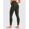 imageCRZ YOGA Super High Waisted Butterluxe Yoga Pants 25 Inches  Buttery Soft Workout Leggings for Women Over BellyOlive Green