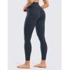 imageCRZ YOGA Super High Waisted Butterluxe Yoga Pants 25 Inches  Buttery Soft Workout Leggings for Women Over BellyTrue Navy