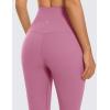 imageCRZ YOGA Super High Waisted Butterluxe Yoga Pants 25 Inches  Buttery Soft Workout Leggings for Women Over BellyVelvet Dust