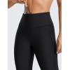 imageCRZ YOGA Thermal Fleece Lined Leggings Women 25  High Waisted Winter Workout Hiking Pants with Pockets Warm Running TightsBlack