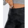 imageCRZ YOGA Thermal Fleece Lined Leggings Women 25  High Waisted Winter Workout Hiking Pants with Pockets Warm Running TightsDark Grey Camouflage