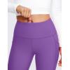 imageCRZ YOGA Thermal Fleece Lined Leggings Women 25  High Waisted Winter Workout Hiking Pants with Pockets Warm Running TightsRoyal Lilac