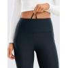 imageCRZ YOGA Thermal Fleece Lined Leggings Women 25  High Waisted Winter Workout Hiking Pants with Pockets Warm Running TightsTrue Navy