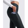 imageCRZ YOGA Thermal Fleece Lined Leggings Women 28  Winter Warm High Waisted Hiking Pants with Pockets Workout Running TightsTrue Navy