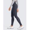 imageCRZ YOGA Thermal Fleece Lined Leggings Women 28  Winter Warm Workout Hiking Pants High Waisted Yoga Tights Full LengthNavy