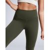 imageCRZ YOGA Women Butterbreeze Workout Leggings 25 Inches  High Waisted Tummy Control Athletic Gym Yoga Running Cycling PantsOlive Green
