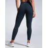 imageCRZ YOGA Women Butterbreeze Workout Leggings 25 Inches  High Waisted Tummy Control Athletic Gym Yoga Running Cycling PantsTrue Navy