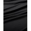 imageCRZ YOGA Womens Bikini Top Cropped V Neck Adjustable Spaghetti Straps Swimsuit Padded Athletic Bathing SuitBlack