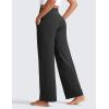 imageCRZ YOGA Womens Butterlift High Waisted Wide Leg Pants with Pockets 29quot31quot33quot  Yoga Lounge Buttery Soft Comfy CasualMysterious Grey