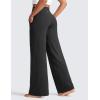 imageCRZ YOGA Womens Butterlift High Waisted Wide Leg Pants with Pockets 29quot31quot33quot  Yoga Lounge Buttery Soft Comfy CasualMysterious Grey