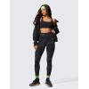imageCRZ YOGA Womens Butterlift High Waisted Workout Leggings 25quot  Pilates Gym Athletic Yoga Pants Buttery SoftBlack Tie Dye Flowers