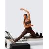 imageCRZ YOGA Womens Butterlift High Waisted Workout Leggings 28quot  Pilates Gym Athletic Yoga Pants Buttery SoftHot Fudge Brown