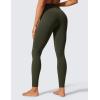 imageCRZ YOGA Womens Butterlift High Waisted Workout Leggings 28quot  Pilates Gym Athletic Yoga Pants Buttery SoftOlive Green