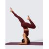 imageCRZ YOGA Womens Butterlift High Waisted Workout Leggings 28quot  Pilates Gym Athletic Yoga Pants Buttery SoftRed Merlot