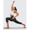 imageCRZ YOGA Womens Butterluxe High Waisted Lounge Leggings 19 Inches  Workout Buttery Soft Capris Yoga PantsBlack