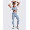 imageCRZ YOGA Womens Butterluxe Low Rise Workout Leggings 25 Inches  Comfy Buttery Soft Athletic Gym Lounge Yoga PantsCambric Blue