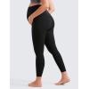 imageCRZ YOGA Womens Butterluxe Maternity Leggings Over The Belly 25quot  Buttery Soft Workout Activewear Yoga Pregnancy PantsBlack