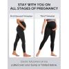 imageCRZ YOGA Womens Butterluxe Maternity Leggings Over The Belly 25quot  Buttery Soft Workout Activewear Yoga Pregnancy PantsBlack