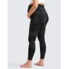 imageCRZ YOGA Womens Butterluxe Maternity Leggings Over The Belly 25quot  Buttery Soft Workout Activewear Yoga Pregnancy PantsBlack Tie Dye Flowers