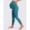 imageCRZ YOGA Womens Butterluxe Maternity Leggings Over The Belly 25quot  Buttery Soft Workout Activewear Yoga Pregnancy PantsBorealis Green