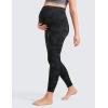 imageCRZ YOGA Womens Butterluxe Maternity Leggings Over The Belly 25quot  Buttery Soft Workout Activewear Yoga Pregnancy PantsDark Grey Camouflage 2