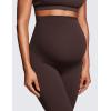 imageCRZ YOGA Womens Butterluxe Maternity Leggings Over The Belly 25quot  Buttery Soft Workout Activewear Yoga Pregnancy PantsHot Fudge Brown