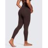imageCRZ YOGA Womens Butterluxe Maternity Leggings Over The Belly 25quot  Buttery Soft Workout Activewear Yoga Pregnancy PantsHot Fudge Brown
