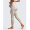 imageCRZ YOGA Womens Butterluxe Maternity Leggings Over The Belly 25quot  Buttery Soft Workout Activewear Yoga Pregnancy PantsMojave Tan