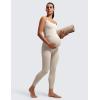 imageCRZ YOGA Womens Butterluxe Maternity Leggings Over The Belly 25quot  Buttery Soft Workout Activewear Yoga Pregnancy PantsMojave Tan