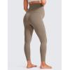 imageCRZ YOGA Womens Butterluxe Maternity Leggings Over The Belly 25quot  Buttery Soft Workout Activewear Yoga Pregnancy PantsNomad Grey