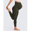 imageCRZ YOGA Womens Butterluxe Maternity Leggings Over The Belly 25quot  Buttery Soft Workout Activewear Yoga Pregnancy PantsOlive Green