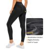 imageCRZ YOGA Womens Butterluxe Matte Faux Leather Leggings 25quot  High Waisted Buttery Soft Lounge Pockets LeggingsFaux Leather Black