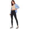imageCRZ YOGA Womens Butterluxe Matte Faux Leather Leggings 28  High Waisted Pockets Buttery Soft LoungeBlack Classic