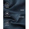 imageCRZ YOGA Womens Fleece Lined Full Zip Hoodies Oversized Long Sleeve Casual Workout Hooded Sweatshirt with Thumb HolesInk Blue