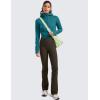 imageCRZ YOGA Womens Fleece Zip Up Cropped Hoodie Workout Jacket Athletic Casual Long Sleeve Sweatshirts with Thumb HolesGreen Jade